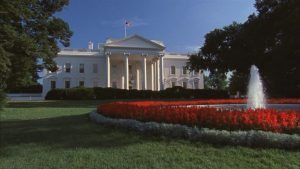 white house portico